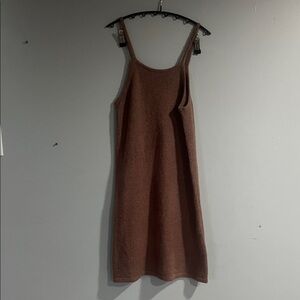 Zara Chocolate Brown Mini Dress